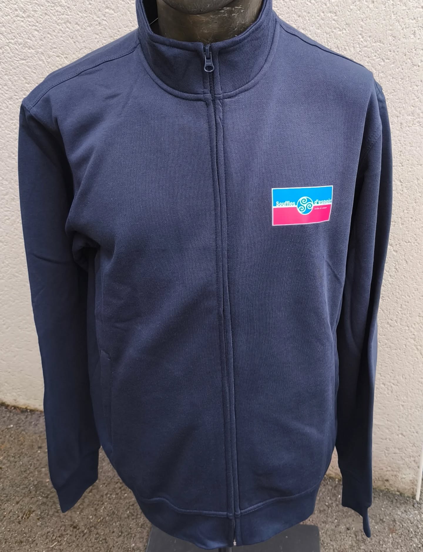 Sweat zippé